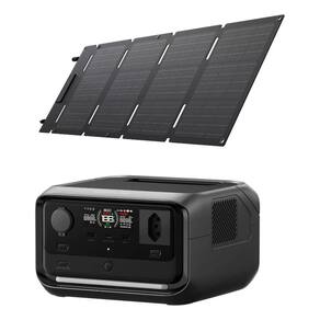 Kit Estação De Energia River 3 Plus 600w/286wh + Painel 60w