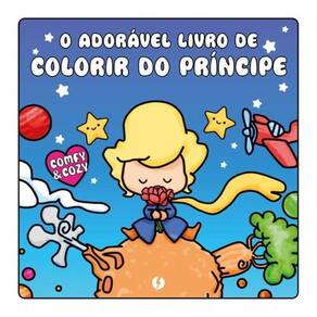 O Adorável Livro De Colorir Do Príncipe - Cute & Comfy