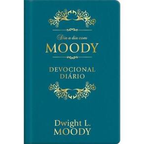Dia A Dia Com D. L. Moody - Devocional Diário - Capa Couro