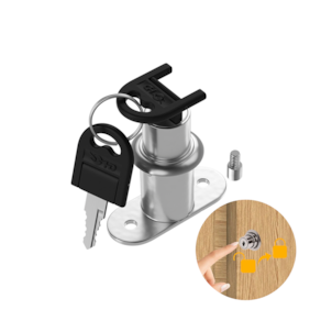 Fechadura de Pressao Para Porta de Correr 23mm