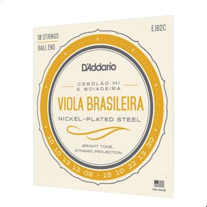 Encor. Viola Caipira Brasileira Daddario Cebolao Em Mi Ej82c