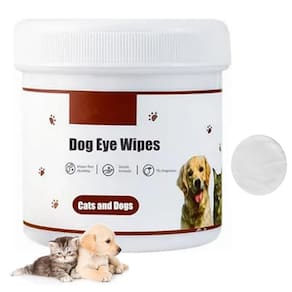 Lenço Umedecido Pet Cachorro Cao Gato Limpeza Olhos Animal de Estimaçao Suave Seguro Hipoalergenico