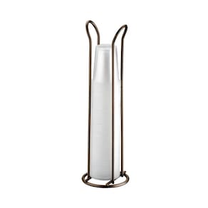 Organizador Suporte Porta Copos Descartáveis 50/80ml Cozinha Cor Café - 1149CF Future