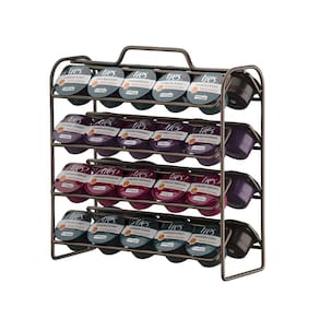 Suporte Organizador 40 Cápsulas Expresso 3 Corações Cor Café - 1146CF Future