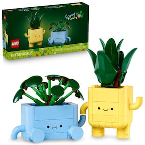 Brinquedos de construção LEGO Botanicals Happy Plants 10349 Kids 9+