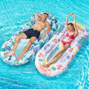 Espreguiçadeira Pool Floats Stonful, pacote com 2 unidades, inflável, tamanho adulto