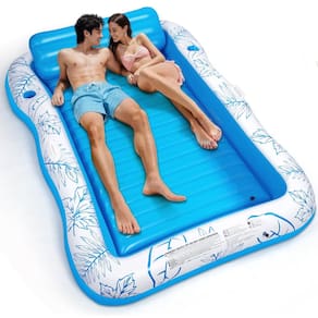 Espreguiçadeira inflável para adultos Float BAIAI XXL com suporte para bebidas