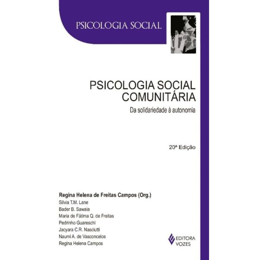 Psicologia Social Comunitaria