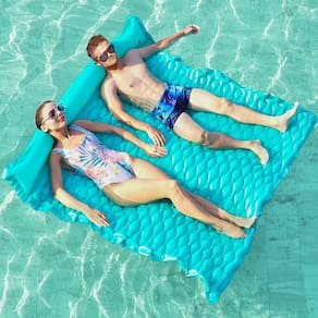 Tapete flutuante inflável de piscina Float Jasonwell para adultos e crianças