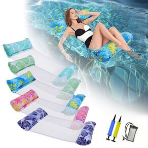 Rede de água inflável para adultos Pool Floats CLPCLP, pacote com 5 unidades