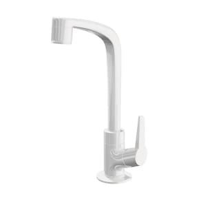 Torneira Lavatório De Mesa Bica Alta Flatt - 1195 F71 - Branco