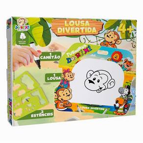 Lousa Divertida Turminha Dorémi em Madeira 5977 - Brincadeira