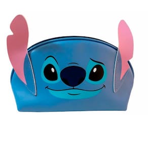 Necessaire Oval com Aplique Stitch Disney 10073249 - ZonaCriativa