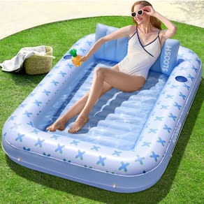Espreguiçadeira de bronzeamento inflável Float SLOOSH Blue Breezestar