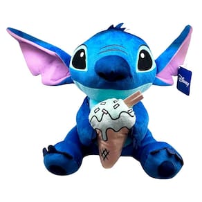 Pelúcia Stitch Disney com Sorvete 30cm F0189-0 - Fun