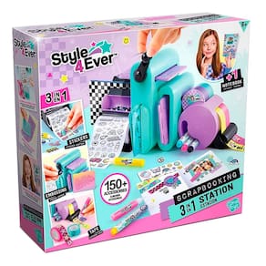 Estúdio de Scrapbooking 3 em 1 Style 4 Ever com Acessórios F0151-0 - Fun