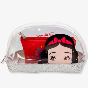 Necessaire Bolsa Maquiagem Viagem 2in1 Branca de Neve Princesa Disney 10073349 - ZonaCriativa