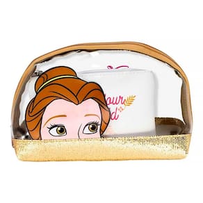 Necessaire Bolsa Maquiagem Viagem 2in1 Bela Princesa Disney 10073341 - ZonaCriativa