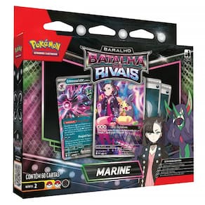 Pokémon Box Batalha de Rivais Marine 60 Cartas 10-10156-102 35251 - Copag