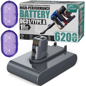 Substituição da bateria EGR 6200mAh DC35 para aspirador portátil Dyson