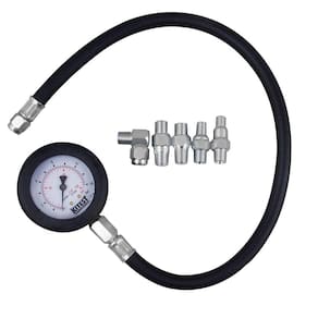 Medidor de Pressão de Óleo com 5 Adaptadores