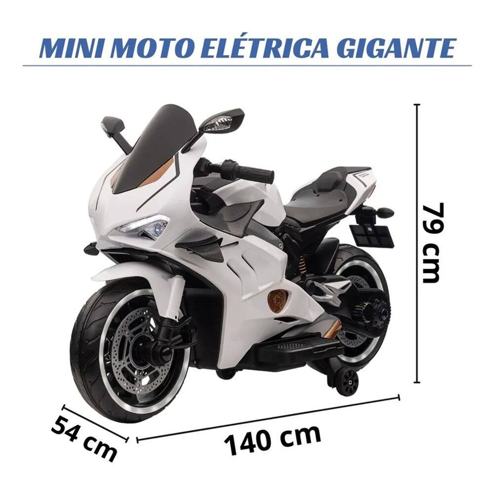 Moto Eletrica Infantil Esportiva Banco Couro | Casas Bahia