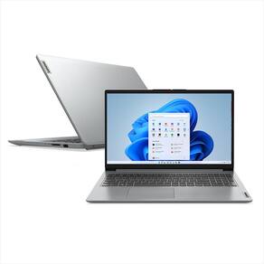 Notebook Lenovo IdeaPad 1 15AMN7 AMD Ryzen 3 7320U 4GB 256GB SSD Windows 11 15.6" - 82X5000LBR Cloud Grey