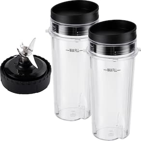Conjunto de copos de reposição Equust Ninja Blender 473 ml com lâmina