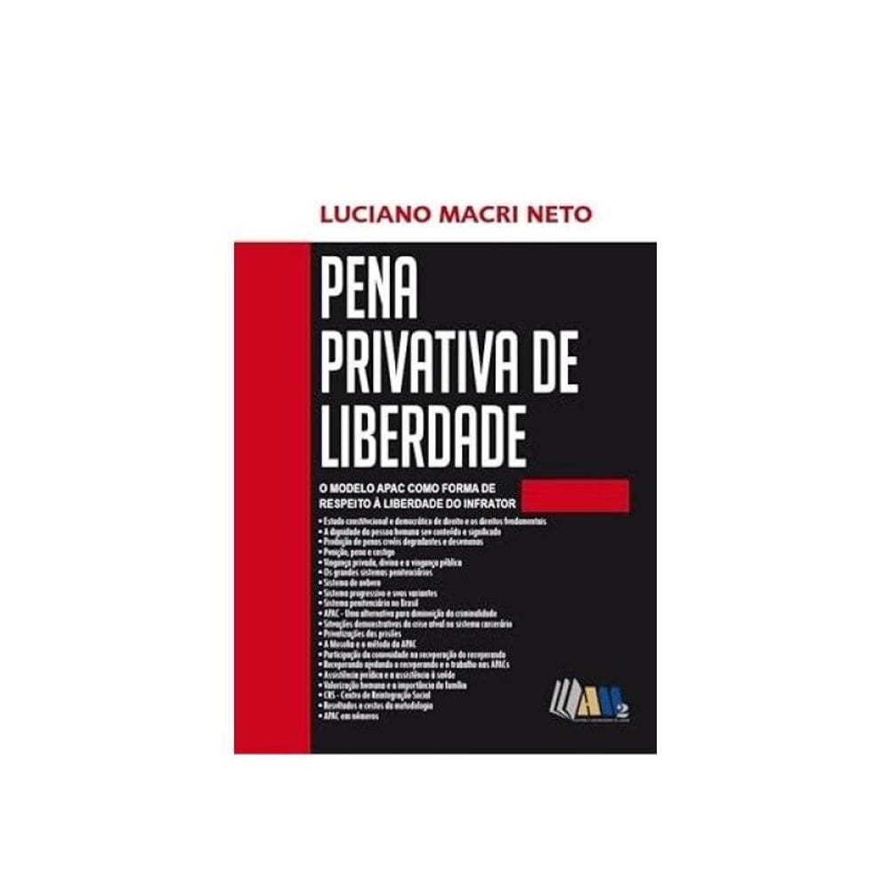 Pena Privativa De Liberdade - 2024