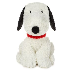 Animal de pelúcia Hallmark Peanuts Snoopy com orelhas de veludo cotelê 10,5 cm