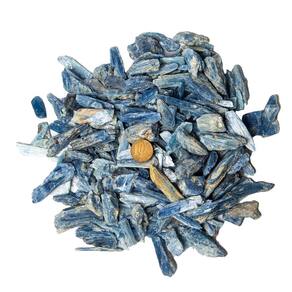 1 Kg Lamina de Cianita Azul Comum Qualidade Orgonite Natural