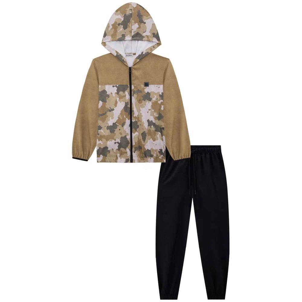 Conjunto Infantil LucBoo Nylon Ergonomic Calça e Jaqueta
