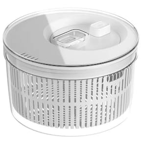 Secador e Organizador de Saladas Legumes Verduras 5,5l Clear Fresh Natural Geladeira