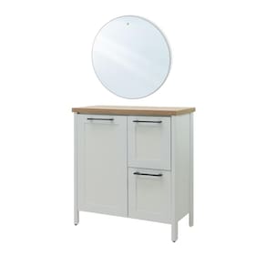Aparador Buffet Ditália c/Tampo + Espelho BN-01 Cozy