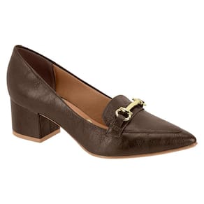 Sapato Feminino Com Salto Bloco Vizzano 1220.378.29711