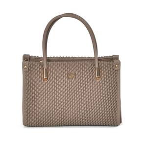 Bolsa Tote Bag Via Marte Matelassê Alça de Mão Fixa e Alça Longa Ajustável B2-608