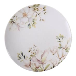 Prato Raso Tramontina Magnólia Porcelana Decorada 28cm Avulso Mesa Posta Eventos