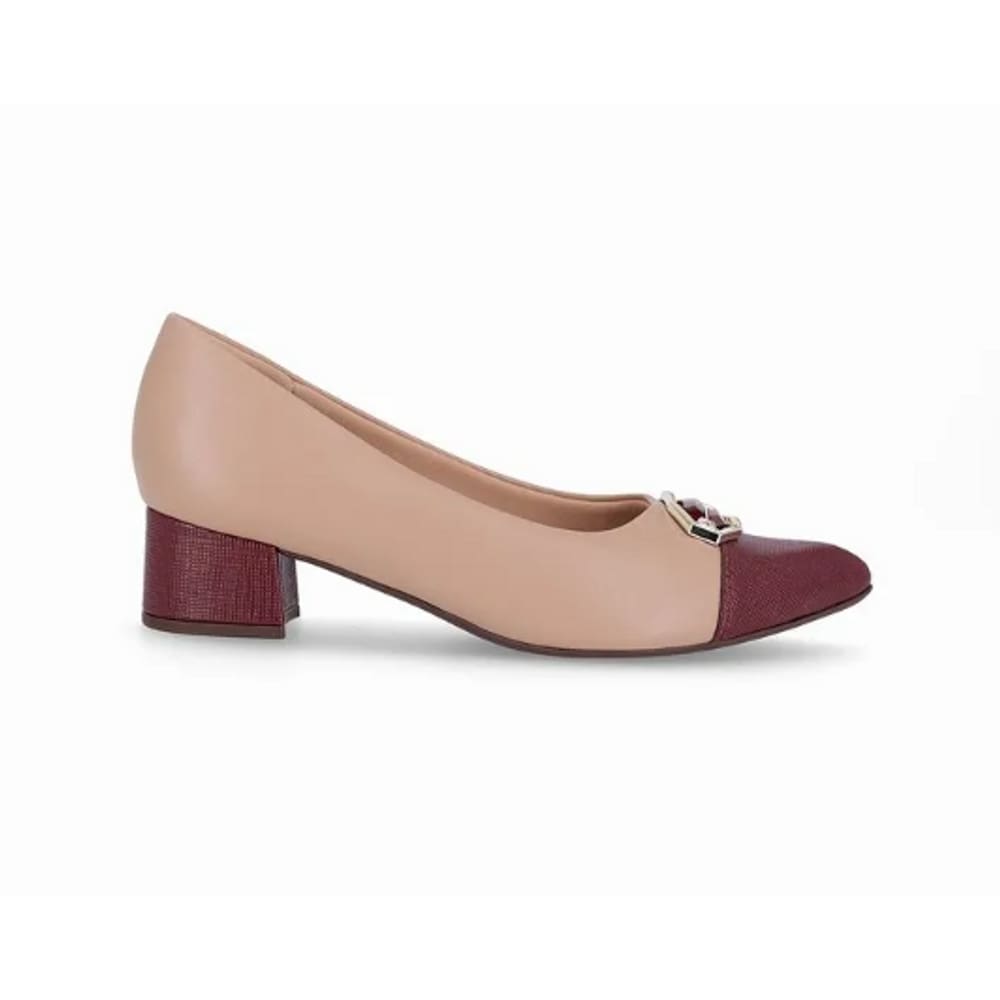Sapato Feminino Com Salto Bloco Piccadilly 739078
