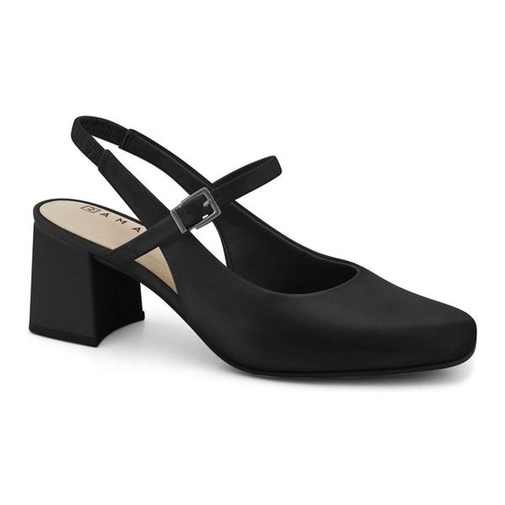Sapato Salto Médio Slingback Feminino Ramarim 2417131