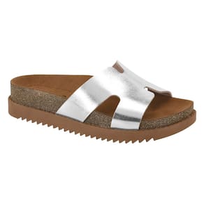 Sandália Papete Feminina Moleca Birken Tratorada