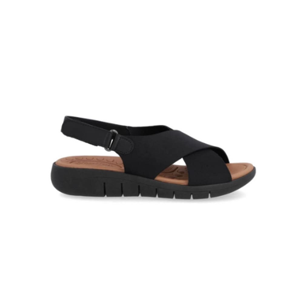 Sandália Plataforma Feminina Em Couro Usaflex Uc0801001