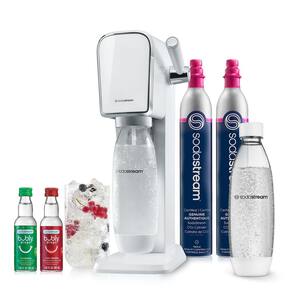 Máquina de água com gás SodaStream ART com 2 cilindros de CO2