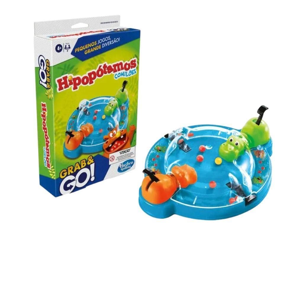 Jogo dos Hipopótamos Comilões F8255 - Hasbro