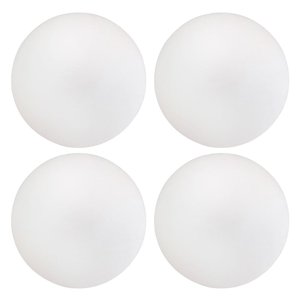 Kit 04 Assentos Redondo Banqueta Cadeira Estofados Poltronas H02 Corino Branco 39 cm - Lyam Decor