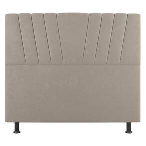 Cabeceira Cama Box Casal Queen Size Dublin 160cm Linho Bege - Abmaza