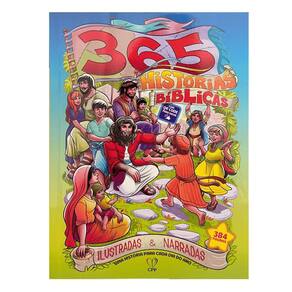 Livro 365 Historias Bíblicas Ilustradas E Narradas