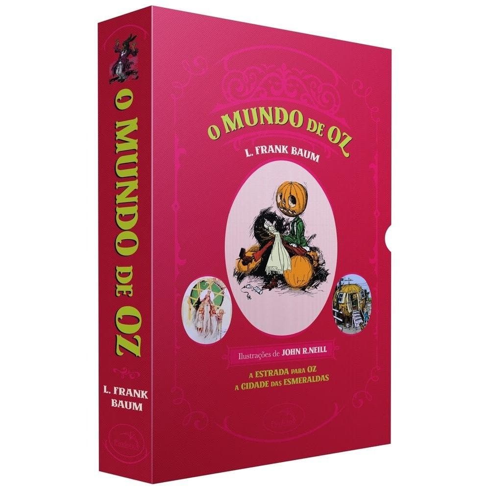 Box O Mágico De Oz III A Estrada Para Oz E A Cidade Das Esmeraldas + Brindes
