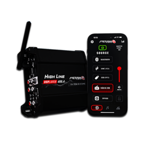 Modulo Stetsom Hl400.4 Dsplayer 400X4 Usb Dsp Play Bluetooth