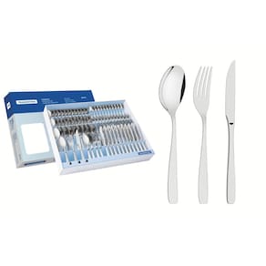 Jogo Faqueiro Tramontina Cosmos Aço Inox 84pç Mesa Churrasco