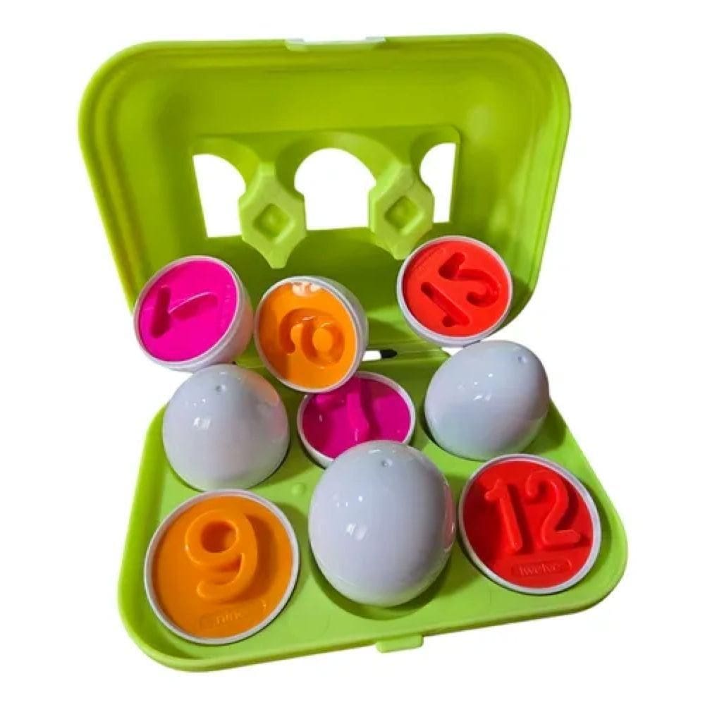 Jogo Number Eggs Linha Educaplay BDM47 - Polibrinq